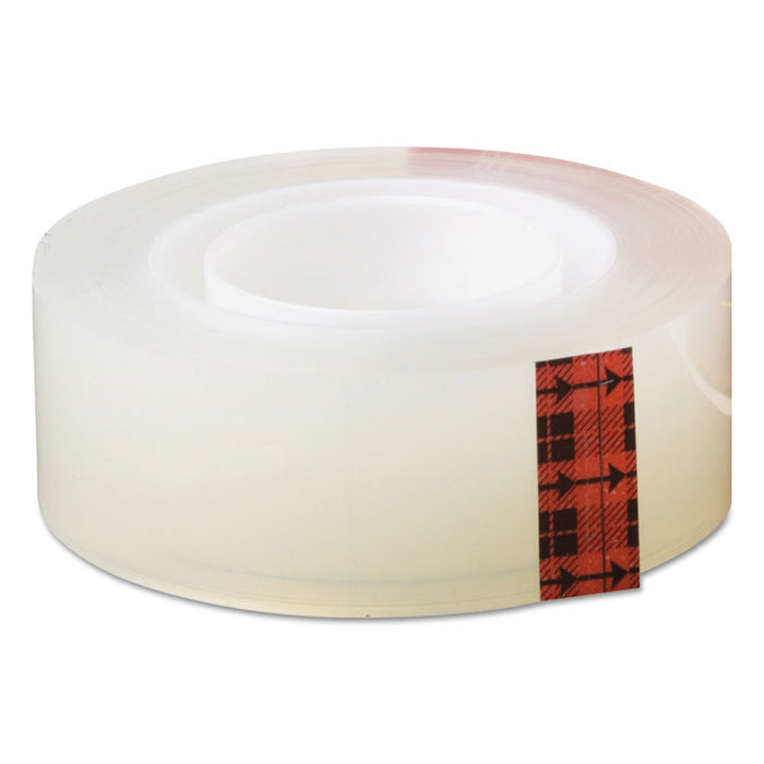 Transparent Tape, 1" Core, 0.75" x 36 yds, Transparent