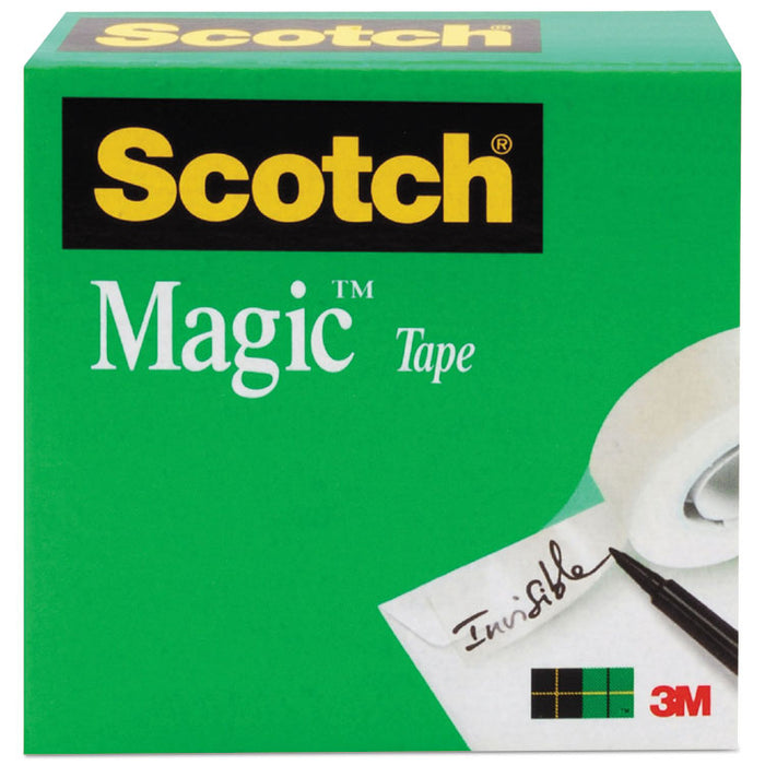 Magic Tape Refill, 1" Core, 0.5" x 36 yds, Clear