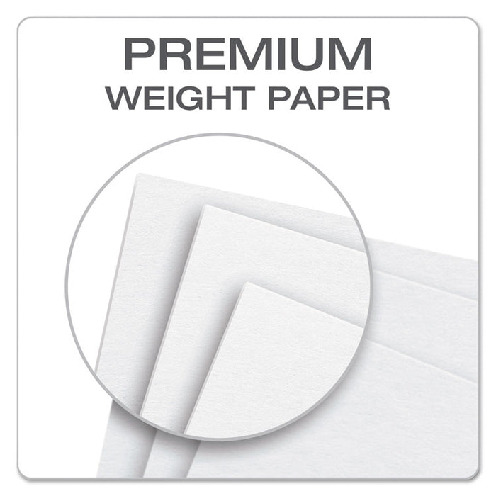 Unruled Index Cards, 3 x 5, White, 100/Pack