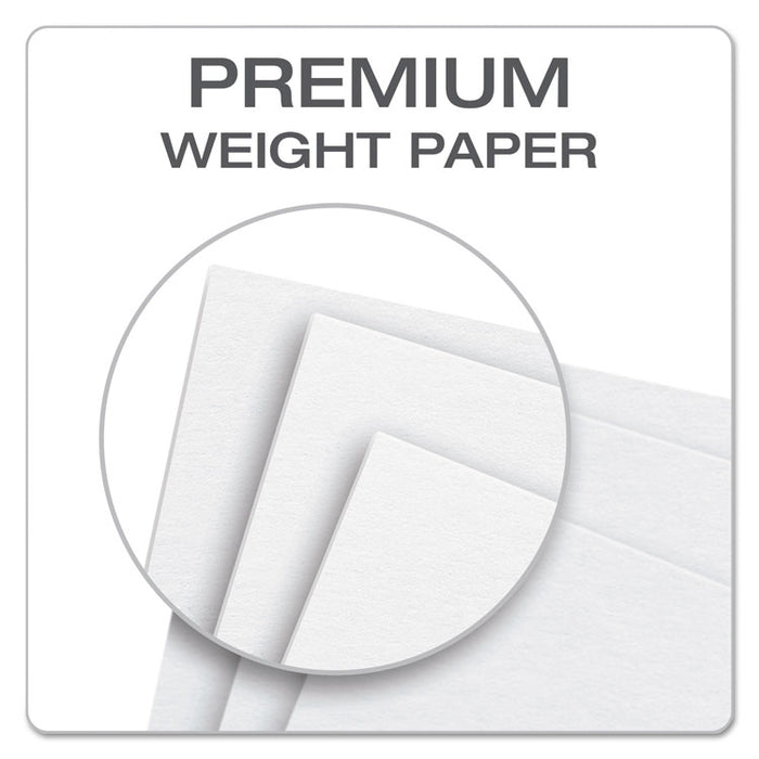Unruled Index Cards, 5 x 8, White, 100/Pack
