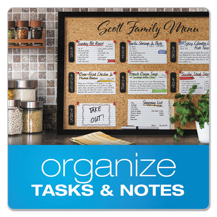 Ruled Index Cards, 4 x 6, White, 100/Pack