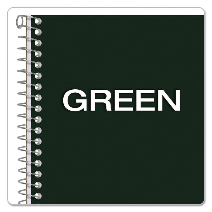 Earthwise by Oxford Recycled One-Subject Notebook, Narrow Rule, Green Cover, 8 x 5, 80 Sheets