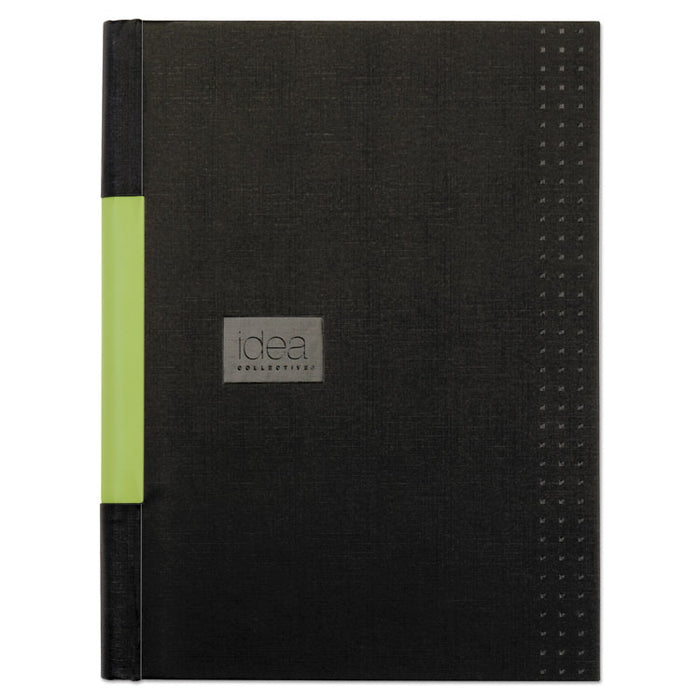 Idea Collective Professional Casebound Hardcover Notebook, 8 1/4 x 11 3/4, Black