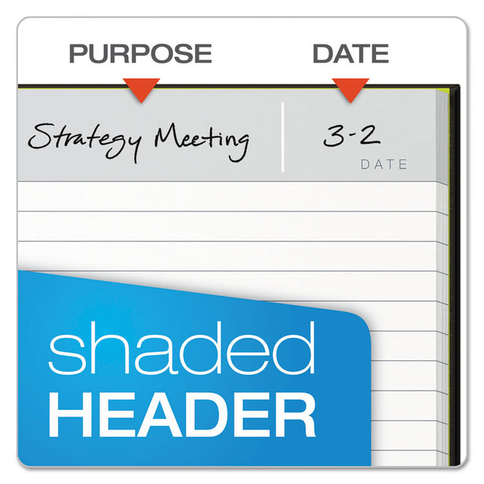 Idea Collective Professional Wirebound Notebook, White, 8 1/2 x 11, 80 Pages