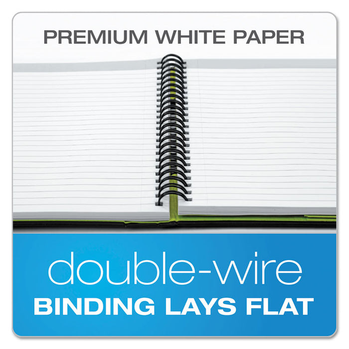 Idea Collective Professional Wirebound Notebook, White, 8 1/2 x 11, 80 Pages