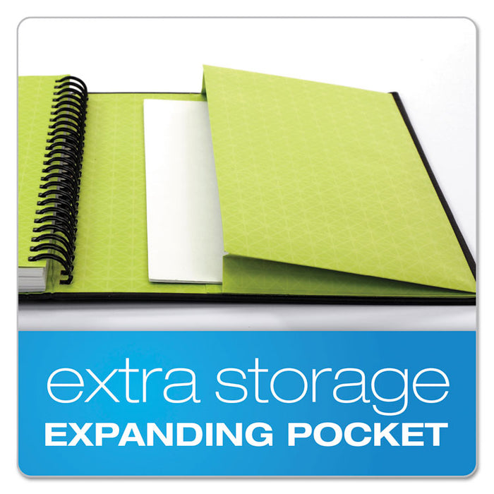 Idea Collective Professional Wirebound Notebook, White, 5 7/8 x 8 1/4, 80 Pages