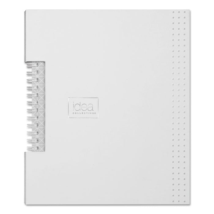 Idea Collective Professional Wirebound Notebook, White, 5 7/8 x 8 1/4, 80 Pages
