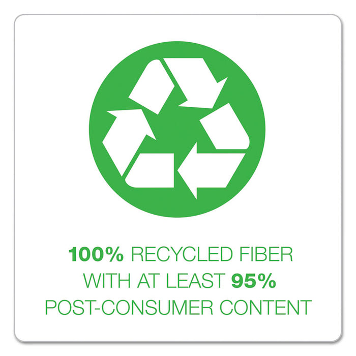 COLUMBIA Recycled Binding Cases, 2 Rings, 3.13" Capacity, 11 x 8.5, Kraft