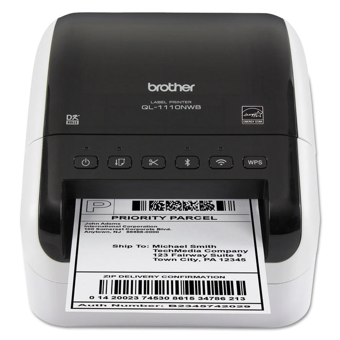 QL1110NWB Wide Format Professional Label Printer with Multiple Connectivity Options