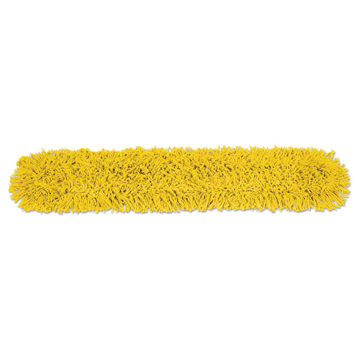 Maximizer Dust Mop Pad, 36" x 5.5" x 0.5", Yellow