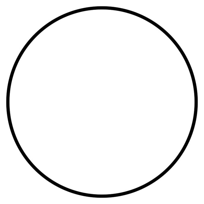 Round Print-to-the Edge Labels with SureFeed and EasyPeel, 1.67" dia, Glossy Clear, 500/PK