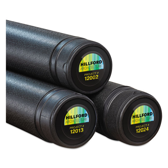 Round Print-to-the Edge Labels with SureFeed and EasyPeel, 1.67" dia, Glossy Clear, 500/PK