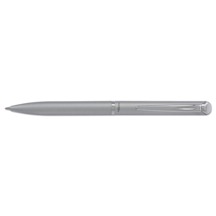 EnerGel Style Retractable Gel Pen Gift Box, 0.7mm, Black Ink, Silver Barrel