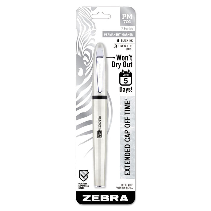 PM-701 Permanent Marker, Medium Bullet Tip, Black