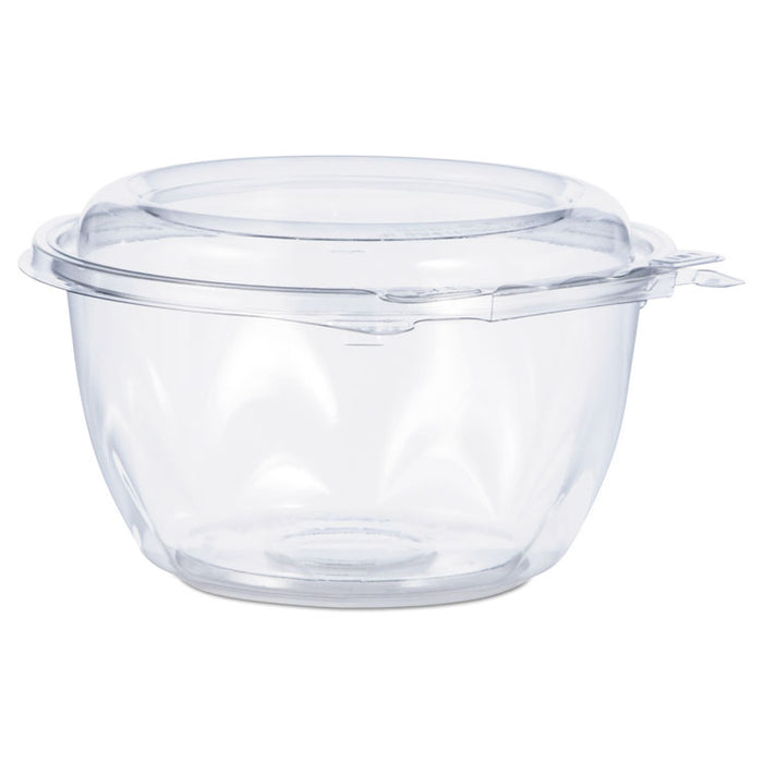 Tamper-Resistant, Tamper-Evident Bowls with Dome Lid, 16 oz, Clear, 240/Carton