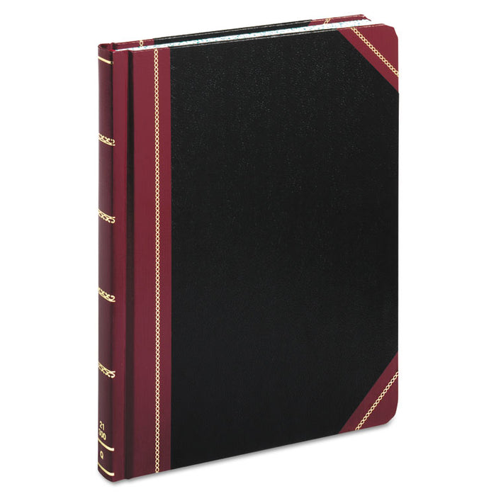 Quadrille Accounting Book, Black, 300 Pages, 8 1/8 x 10 3/8