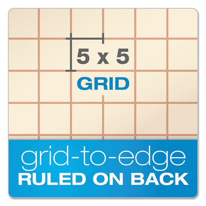 Gold Fibre Retro Wirebound Writing Pads, 1 Subject, Wide/Legal Rule, Red Cover, 8.5 x 11.75, 70 Sheets