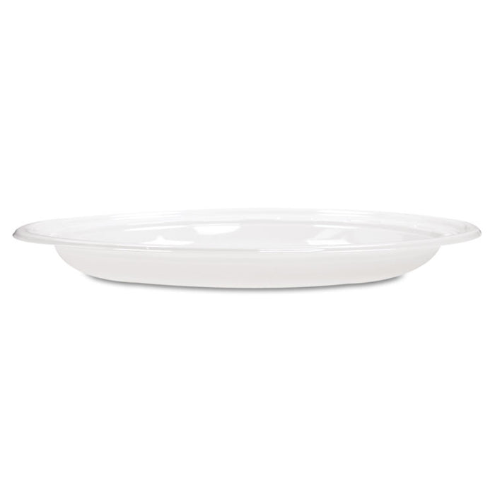 Famous Service Impact Plastic Dinnerware, Plate, 10 1/4" dia, White, 500/Carton