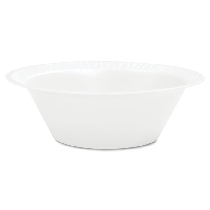 Concorde Foam Bowl, 10, 12 oz, White, 125/Pack, 8 Packs/Carton