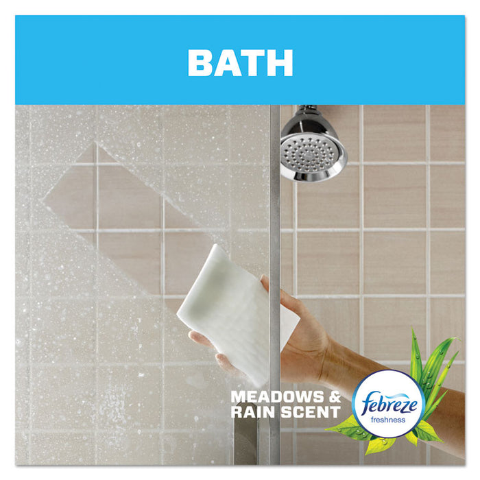 Magic Eraser Foam Pad, 2 2/5" x 4 3/5", Variety Pk, White/Blue, 6/PK, 3 PK/CT