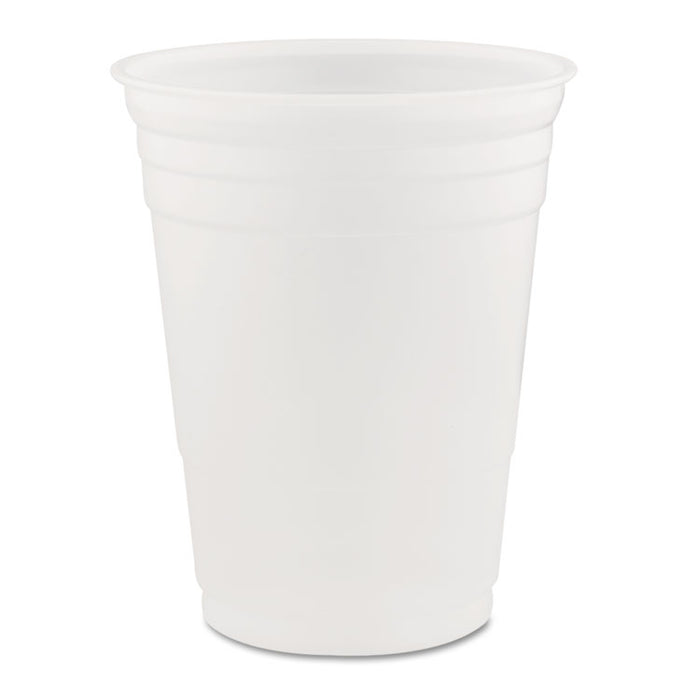 Conex Translucent Plastic Cold Cups, 16oz, 1000/Carton