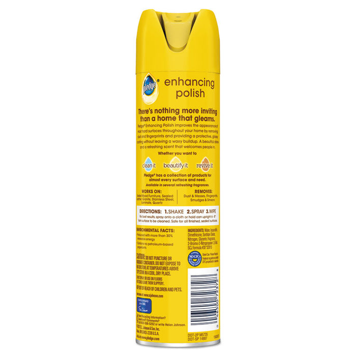 Furniture Polish, Lemon, 9.7 oz Aerosol