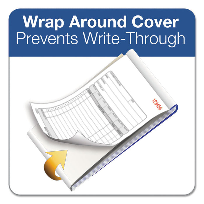 Sales Order Book, Two-Part Carbonless, 5.56 x 7.94, 1/Page, 50 Forms