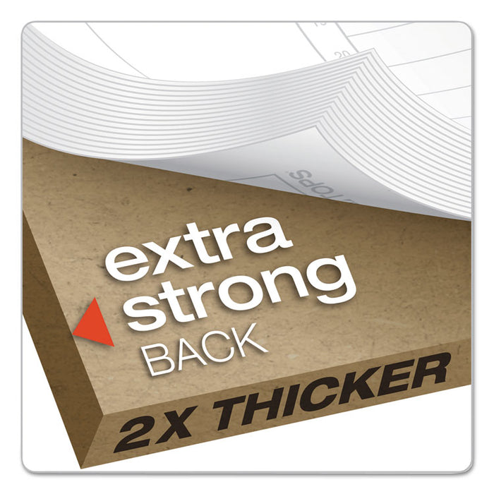 JEN Action Planner, Narrow Rule, Black Cover, 8.5 x 6.75, 84 Sheets