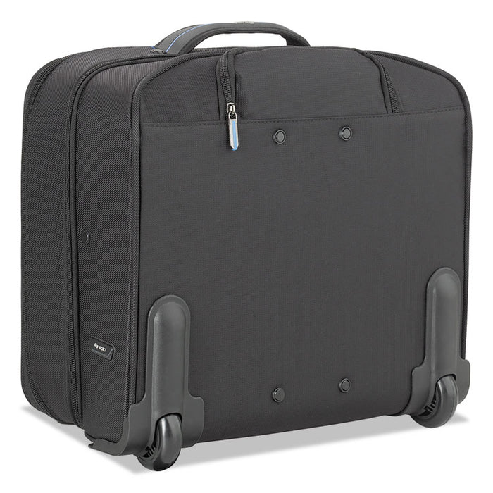 Active Rolling Overnighter Case, Fits Devices Up to 16", Polyester, 7.75 x 14.5 x 14.5, Black