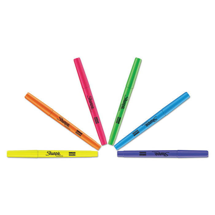Pocket Lite Highlighter, Chisel Tip, Blue, Dozen