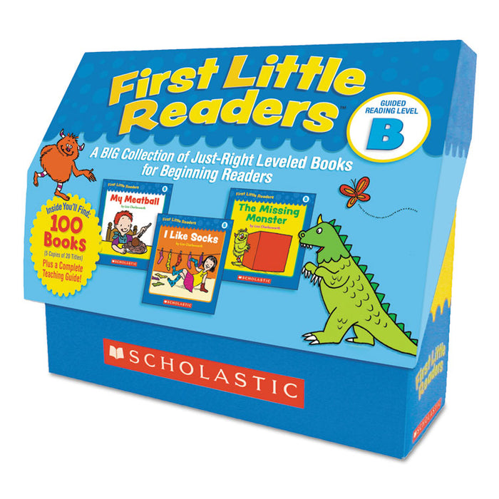 First Little Readers, Reading, Grades Pre K-2, 8 Pages/Book, 20 Books, Level B