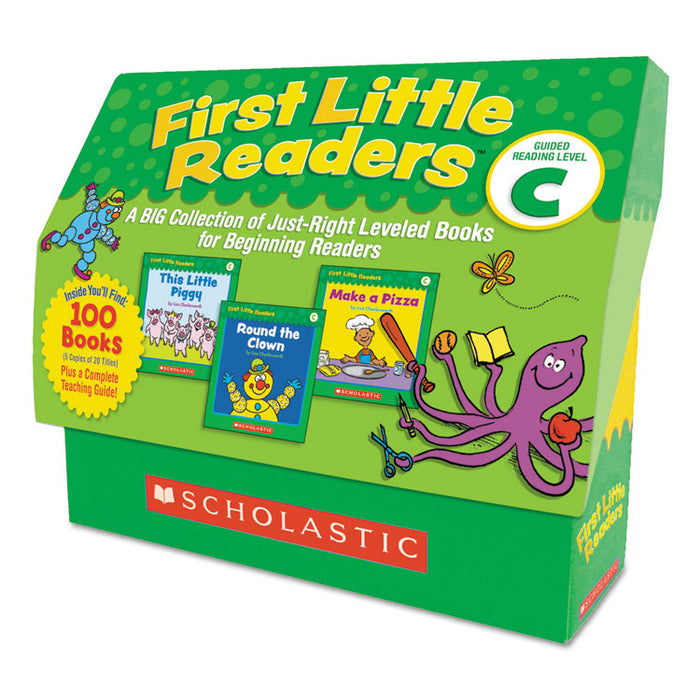 First Little Readers, Reading, Grades Pre K-2, 8 Pages/Book, 20 Books, Level C