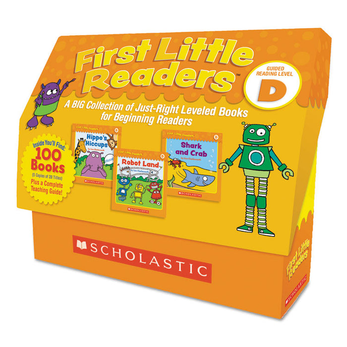 First Little Readers, Reading, Grades Pre K-2, 8 Pages/Book, 5 Books, Level D