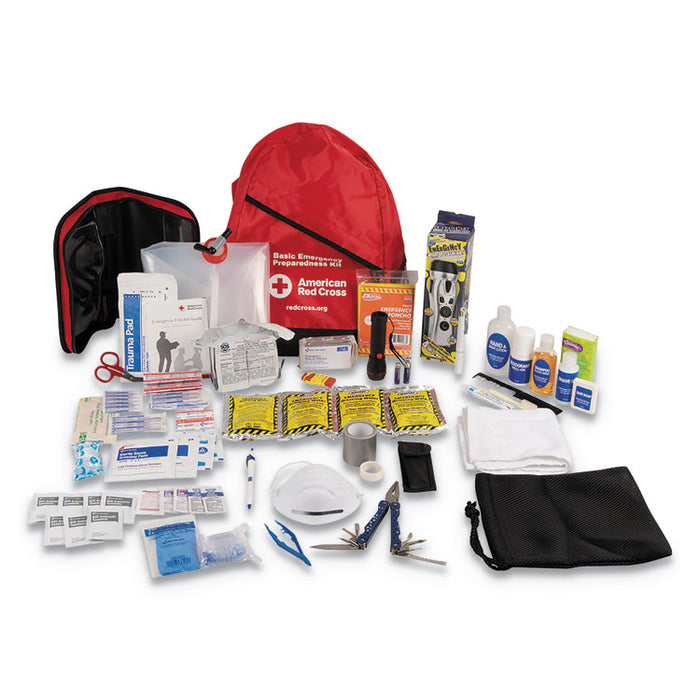 Bulk ANSI 2015 Compliant First Aid Kit, 211 Pieces, Plastic Case