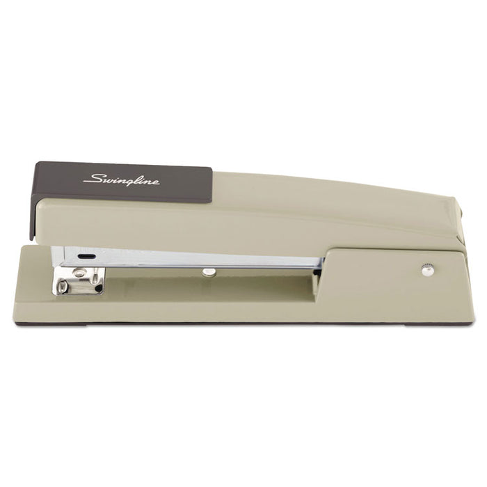 747 Classic Full Strip Stapler, 20-Sheet Capacity, Steel Gray