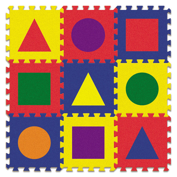 WonderFoam Early Learning, Shape Tiles, Ages 2 and Up
