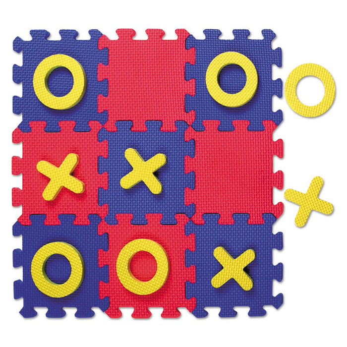 WonderFoam Early Learning, Tic Tac Toe Puzzle Mat, Ages 3 and Up