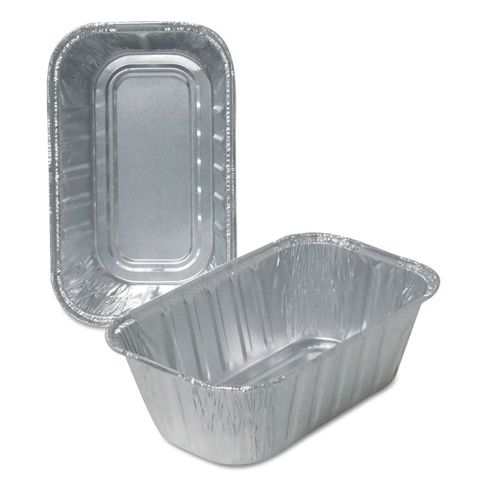 Aluminum Loaf Pans, 1 lb, 500/Carton