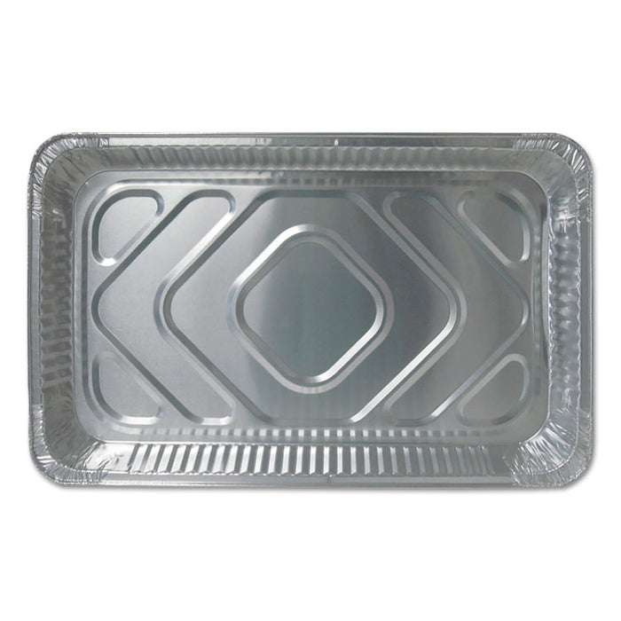 Aluminum Steam Table Pans, Full Size, Medium, 50/Carton