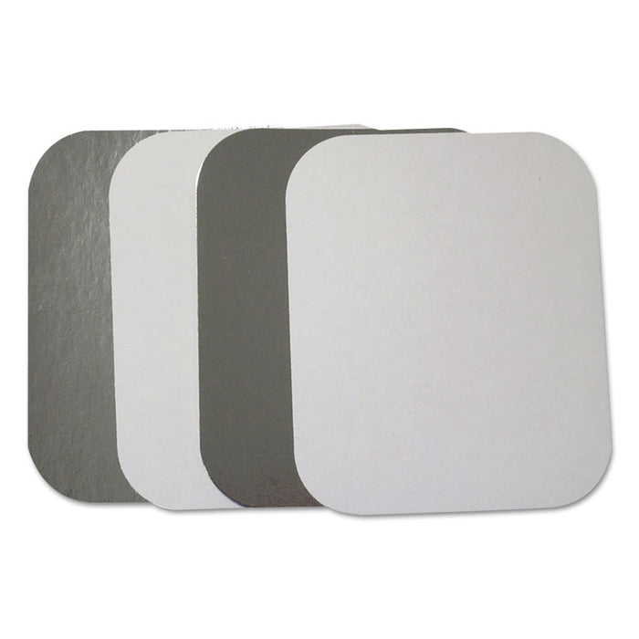Flat Board Lids for 1 lb Oblong Pans, 1000 /Carton