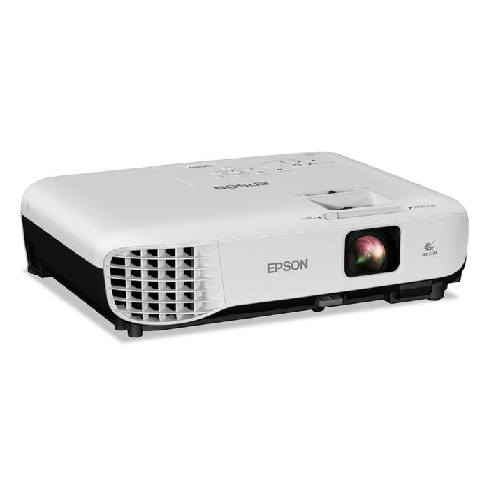 VS250 SVGA 3LCD Projector, 3,200 lm, 800 x 600 Pixels, 1.35x Zoom