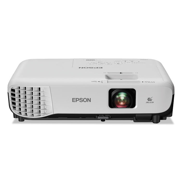 VS250 SVGA 3LCD Projector, 3,200 lm, 800 x 600 Pixels, 1.35x Zoom
