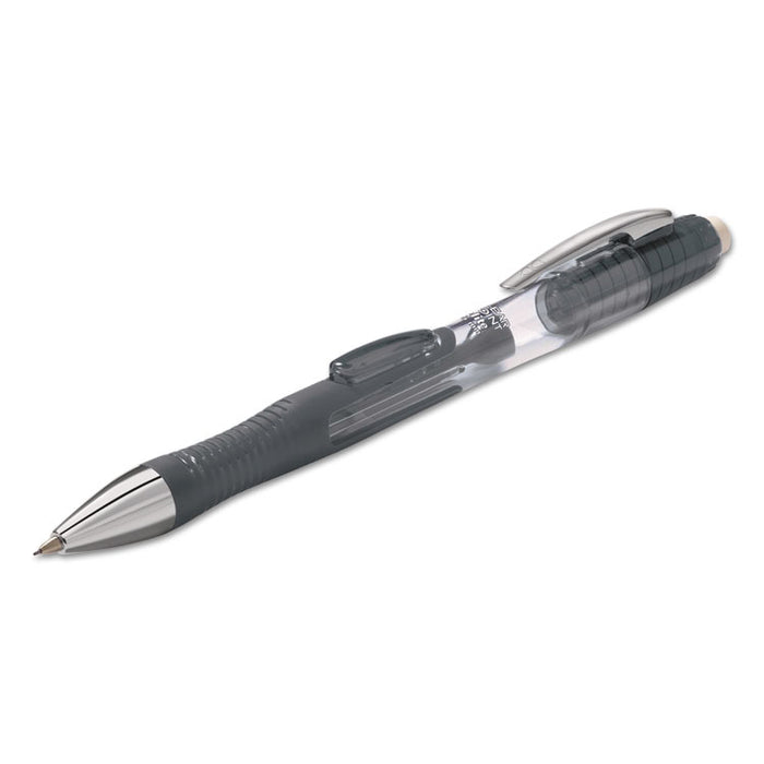 Clearpoint Elite Mechanical Pencils, 0.5 mm, HB (#2), Black Lead, Black Barrel, 2/Pack