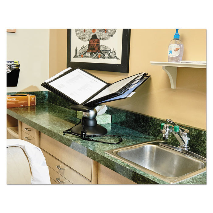 SHERPA Motion Desk Reference System, 10 Panels, Black Borders