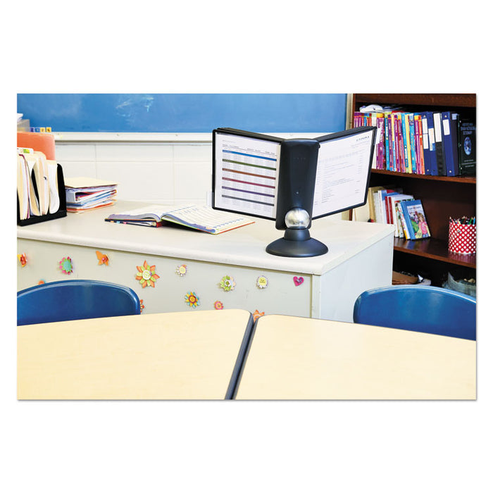 SHERPA Motion Desk Reference System, 10 Panels, Black Borders