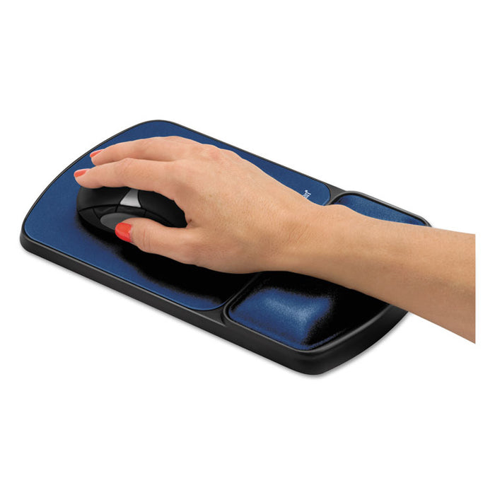 Wrist Support with Microban Protection, Sapphire/Black