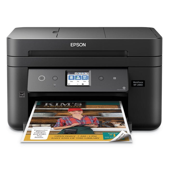 WorkForce WF-2860 Wireless All-in-One Printer, Copy/Fax/Print/Scan