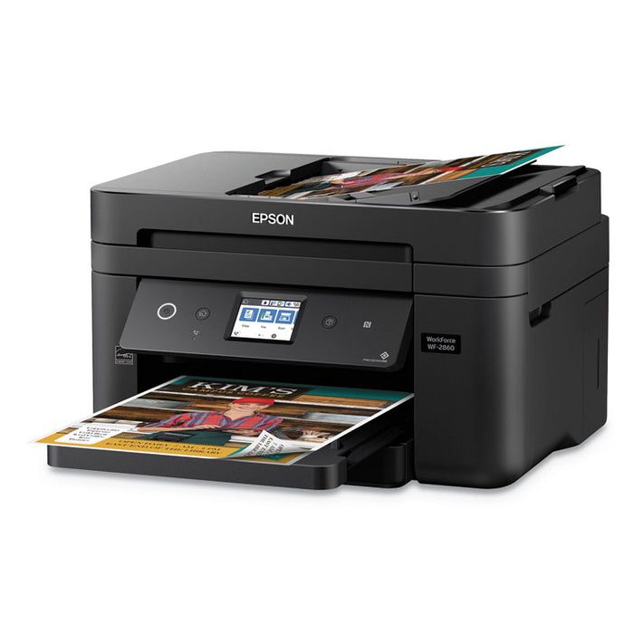 WorkForce WF-2860 Wireless All-in-One Printer, Copy/Fax/Print/Scan
