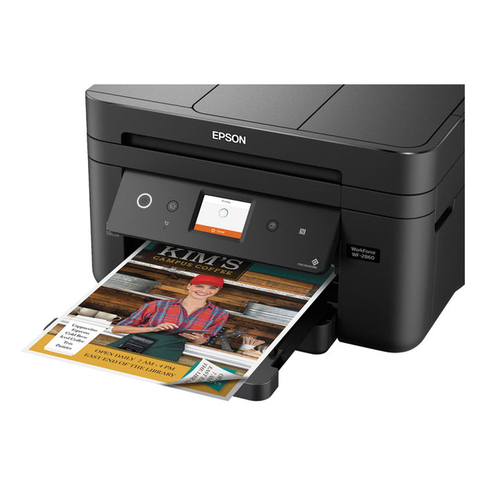 WorkForce WF-2860 Wireless All-in-One Printer, Copy/Fax/Print/Scan