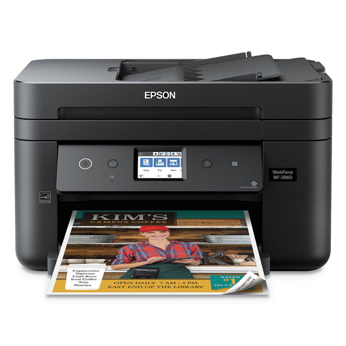 WorkForce WF-2860 Wireless All-in-One Printer, Copy/Fax/Print/Scan